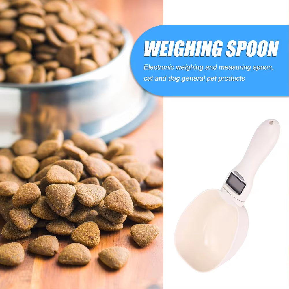 Electronic Measuring Feeding Spoon - Pet Food