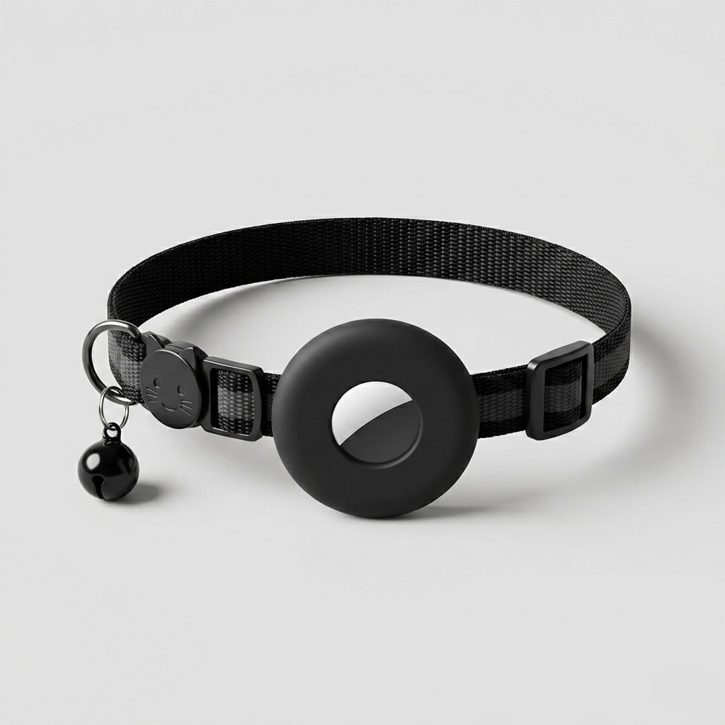 Reflective Waterproof AirTag Pet Collar (without Airtag)