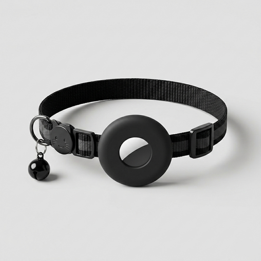 Reflective Waterproof AirTag Pet Collar (without Airtag)