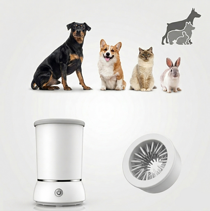 Electric Pet Paw Cleaner – Portable Foot Washing for Dogs and Cats