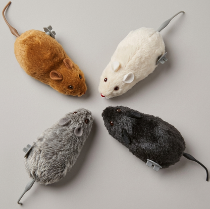 Exciting Plush Running Mouse Toy for Cats
