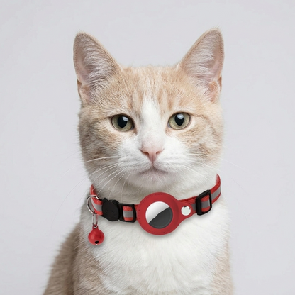 Reflective Waterproof AirTag Pet Collar (without Airtag)