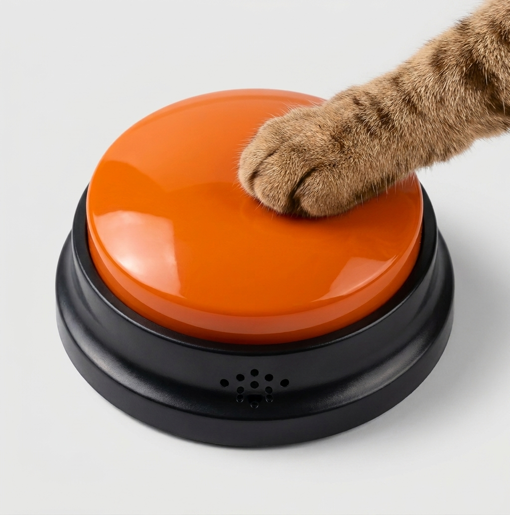 Recordable Speaking Button for Pet Communication