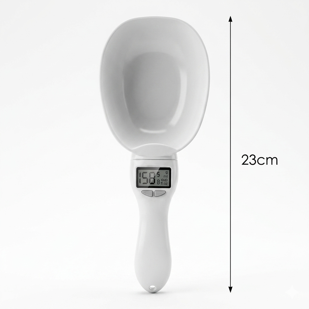 Electronic Measuring Feeding Spoon - Pet Food