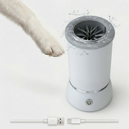 Electric Pet Paw Cleaner – Portable Foot Washing for Dogs and Cats