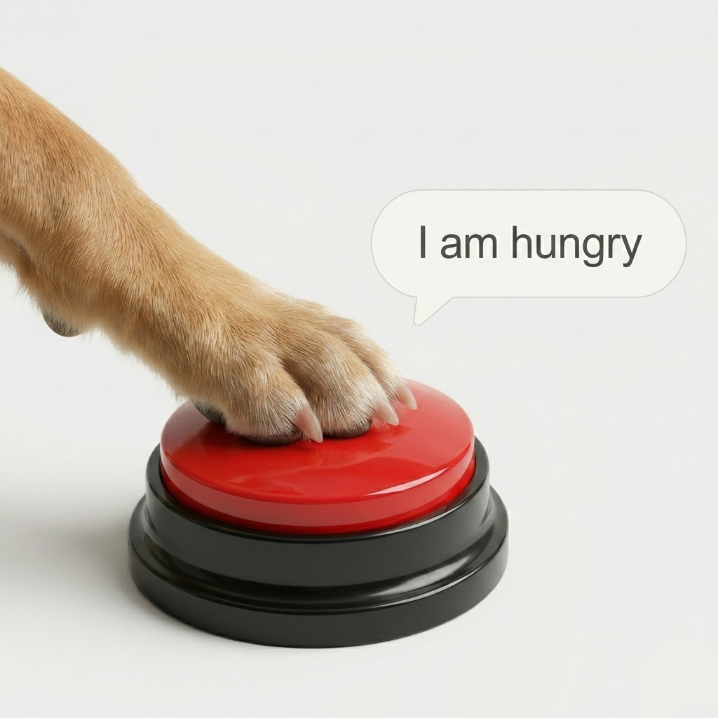 Recordable Speaking Button for Pet Communication