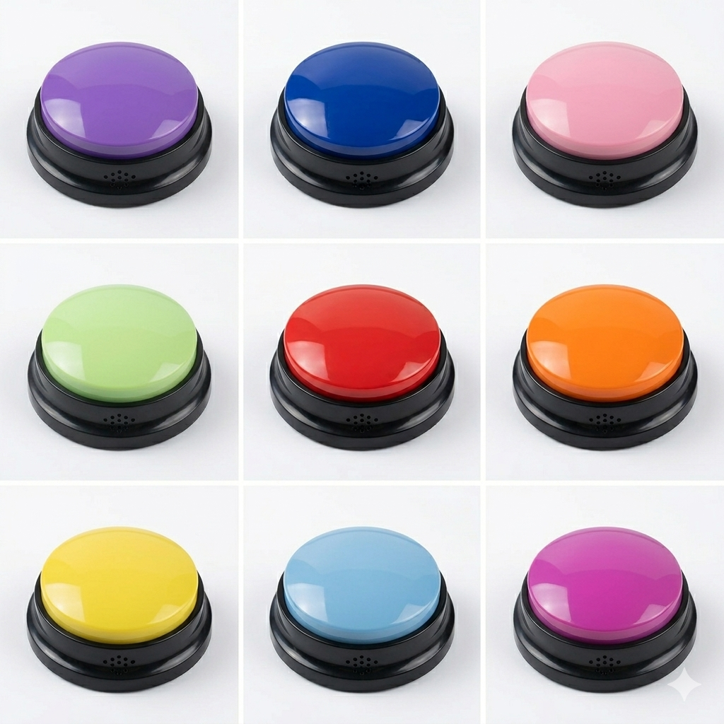 Recordable Speaking Button for Pet Communication